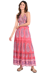 Embroidered Fainy maxi