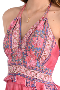 Embroidered Fainy maxi