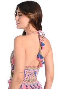 Embroidered Fainy maxi