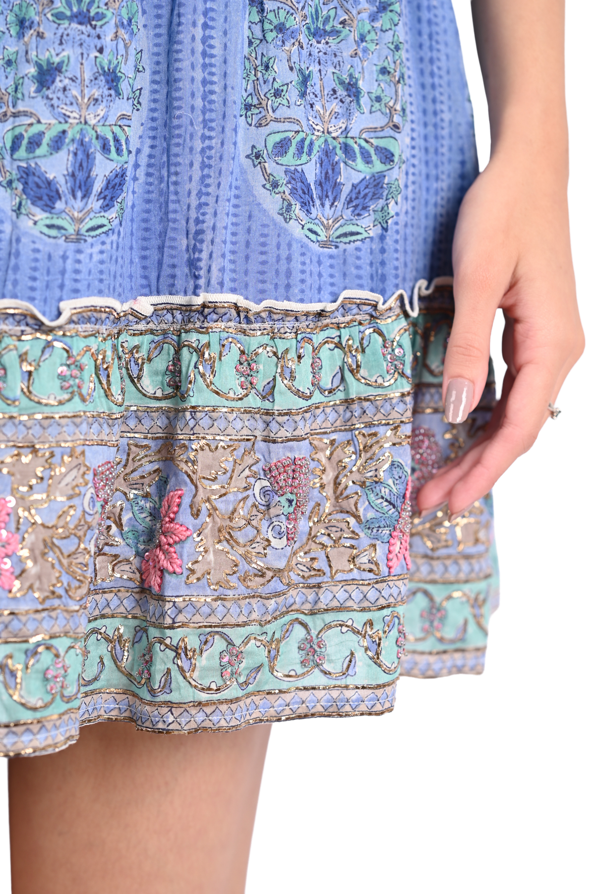Embroidered Kat Mini