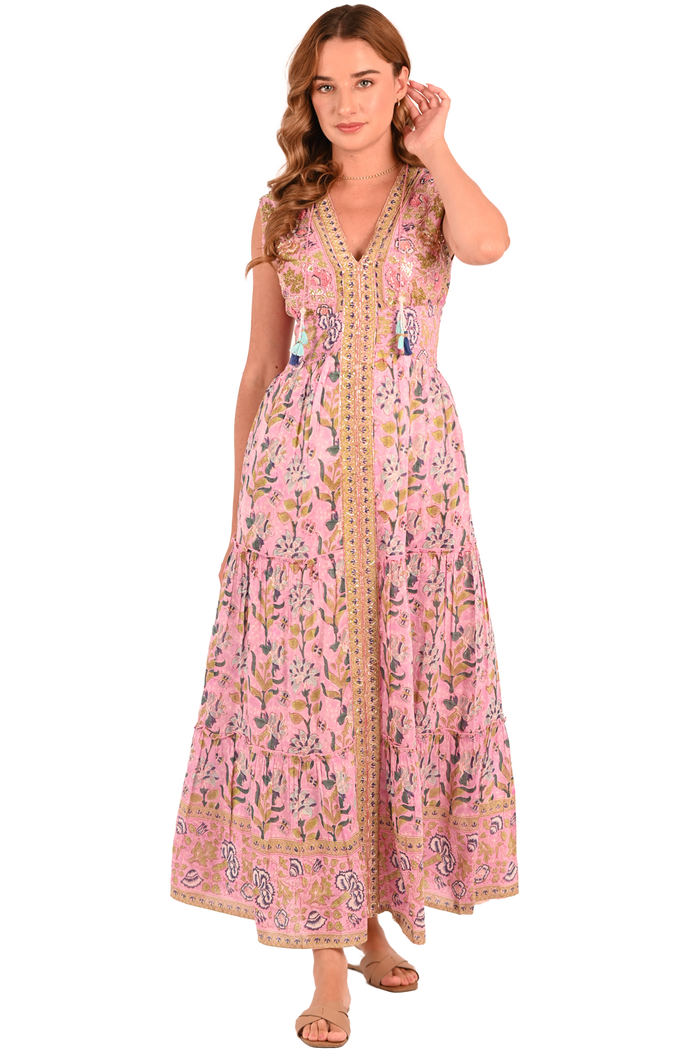 Embroidered Lyla Maxi