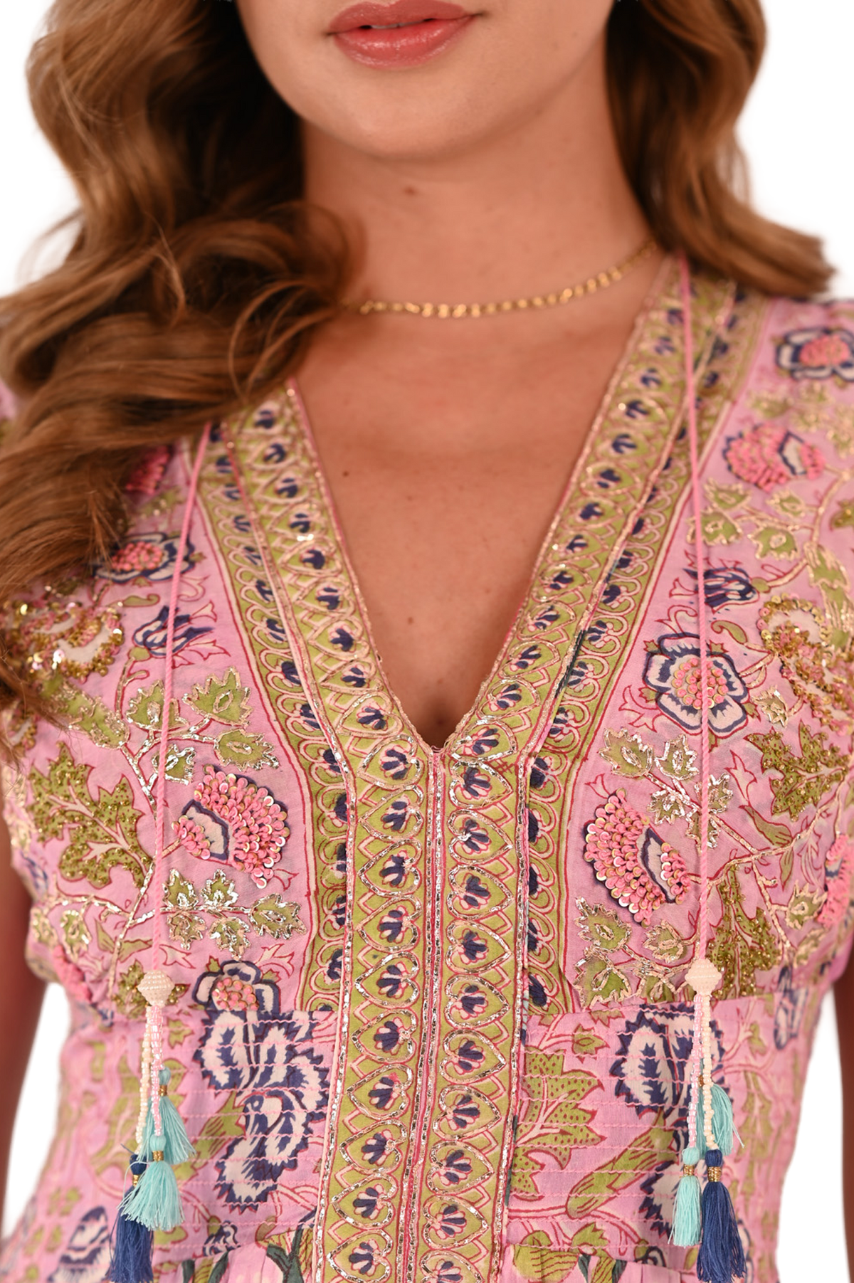 Embroidered Lyla Maxi