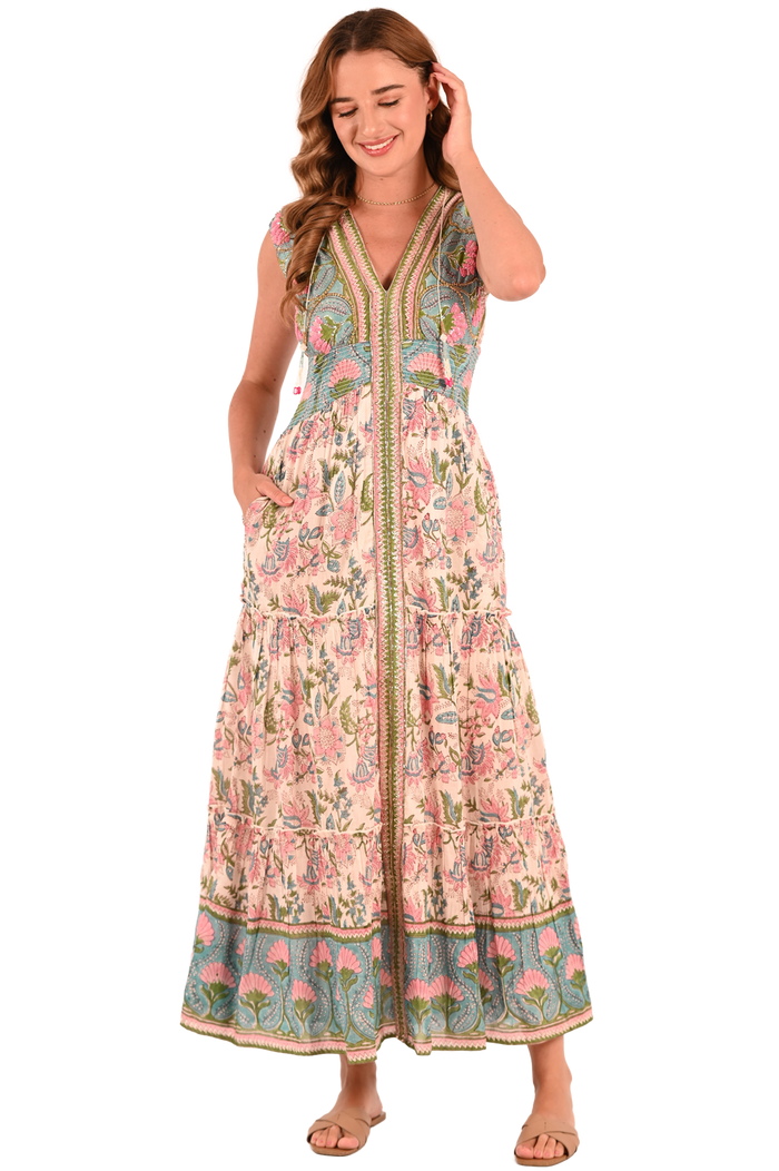 Embroidered Lyla Maxi