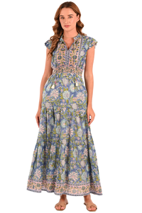 Embroidered Kate Maxi