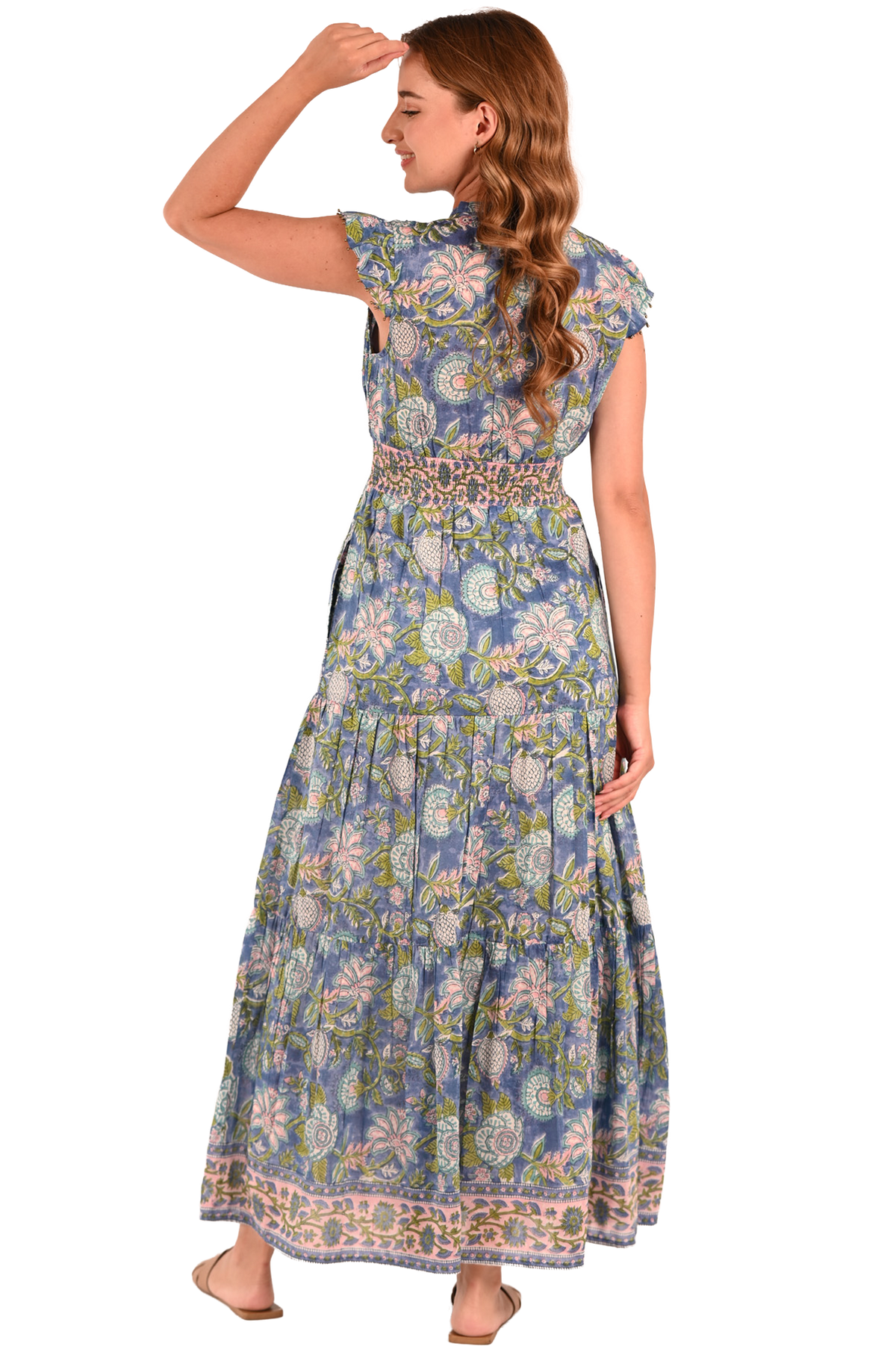 Embroidered Kate Maxi