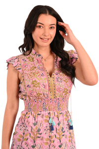 Embroidered Kate Maxi