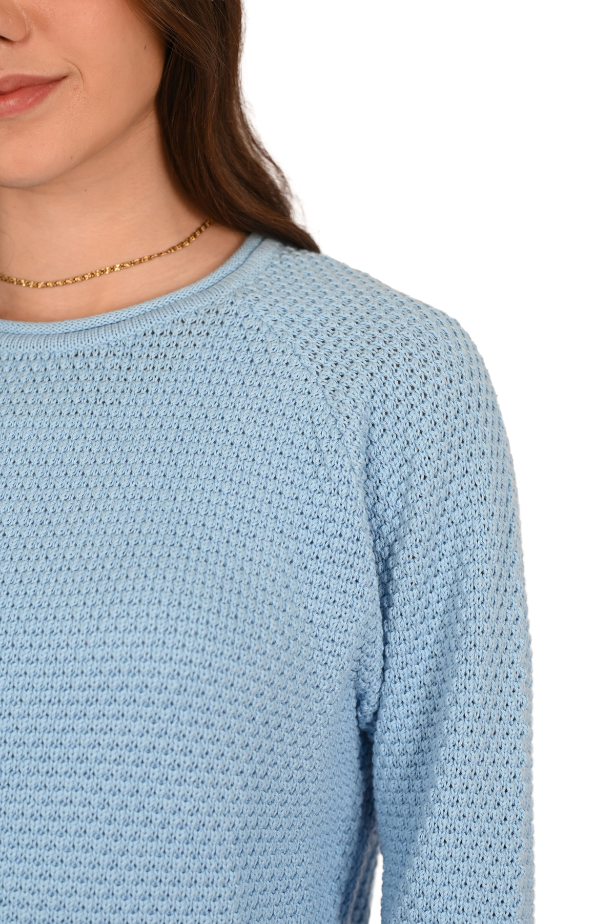 Popcorn Knit Sweater